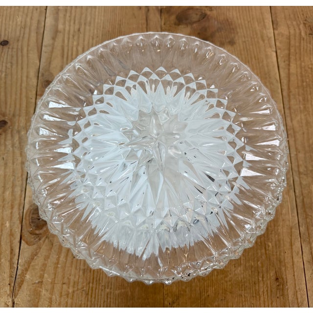 Metal Vintage Glass Wall Light, 1970s For Sale - Image 7 of 17