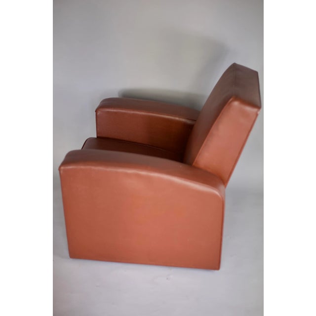French Leatherette Armchair from Airborne, 1950s For Sale - Image 14 of 18