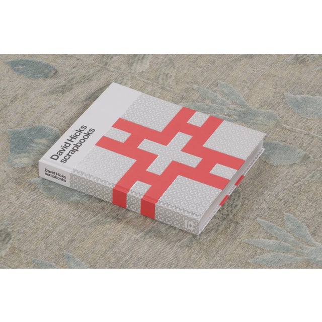 Rug & Kilim’s Block Print Rug With Beige-Gray and Steel Blue Florals For Sale - Image 9 of 9