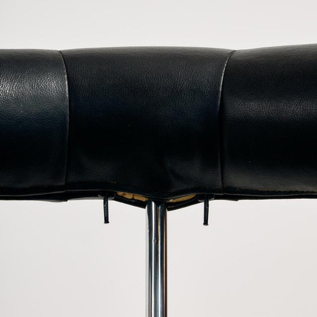 Metal Bauhaus Tubular Swivel Armchair, 1980s For Sale - Image 7 of 14