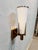 Wall Light in Brass and Opaline, 1950s For Sale - Image 3 of 8