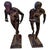Pair of Runners from Herculaneum - Bronze Statue, Height: 118 cm, 20th Century Carrara Marble Eyes Material: Bronze...