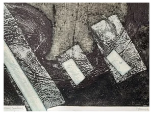 Francois Xavier Marange, Pour une couleur, 1970s, Engraving