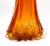 Orange Vintage Amberina Hand Blown Glass Vase For Sale - Image 8 of 10