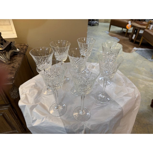 Vintage Mikasa Claridge Collection Goblets - Set of 8 For Sale - Image 10 of 12