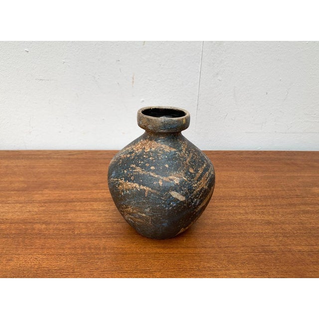1960s Mid-Century Brutalist Studio Pottery Vase by Gerhard Liebenthron, Germany, 1970s For Sale - Image 5 of 16