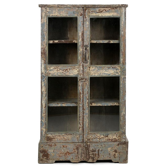 Solid Wood Display Case For Sale - Image 3 of 9