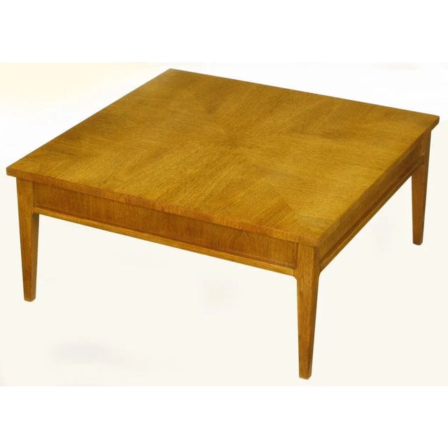 1950s Michael Taylor for Baker New World Mahogany Coffee Table For Sale - Image 5 of 9