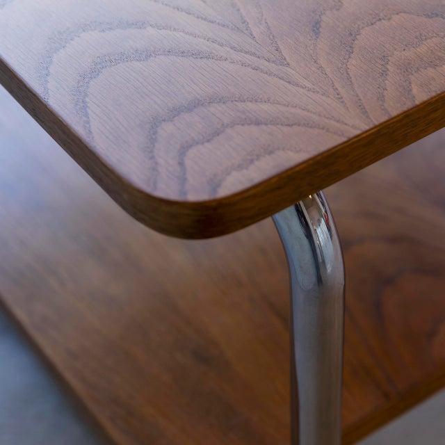 Vintage Bauhaus Tubular Steel Side Table, 1930s For Sale - Image 6 of 9