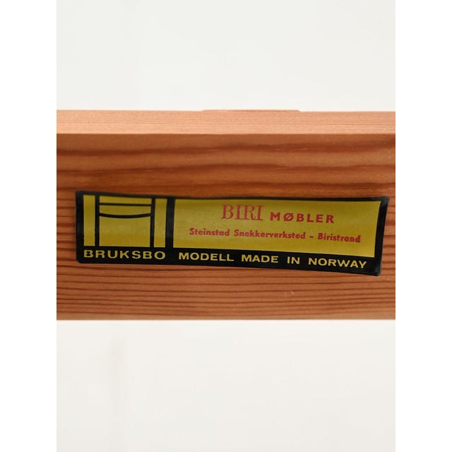 1960s Vintage Norwegian Armchair by Harry Moen for Bruksbo, 1960s For Sale - Image 5 of 13