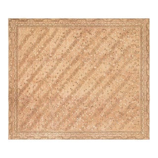 Antique Turkish Oushak Rug For Sale