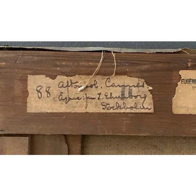 Märtha Tynell, Landscape, 1930, Oil on Canvas For Sale - Image 4 of 7