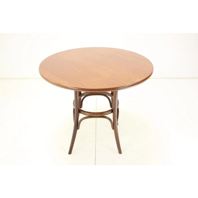 Mid-Century Dining Table from Ton, 1980s For Sale - Image 10 of 11