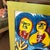 Brutalist 1970s Haitian Voodoo Folk Art Saint-Jaques Smith Signed Framed Painting For Sale - Image 3 of 5
