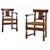A French armchair from the 1940s, in the manner of Charles Dudouyt. The frame is carved in oak, with turned supports at...