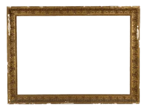 Pastille Golden Carved Frame
