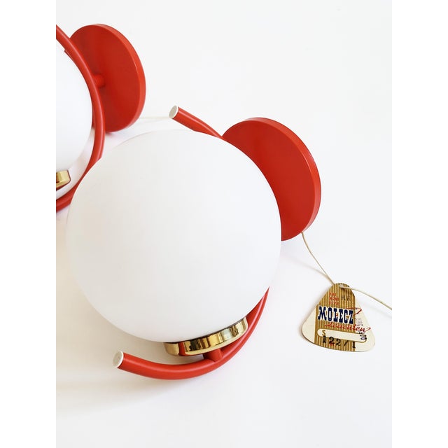 Mid-Century Modern Mid-Century Modern Wall Lamps, 1960s, Set of 2 For Sale - Image 3 of 10