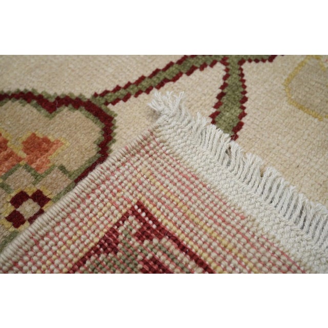 Contemporary Oushak Rug 9'0'' x 12'0'' For Sale - Image 4 of 12