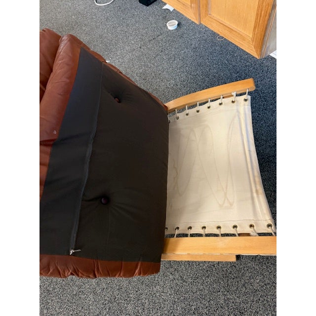 1960s Ingmar Relling Siesta Chair and Ottoman for Westnofa For Sale - Image 9 of 17