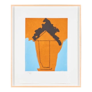 Robert Motherwell the Persian II Aquatint Signed Numbered in Pencil For Sale