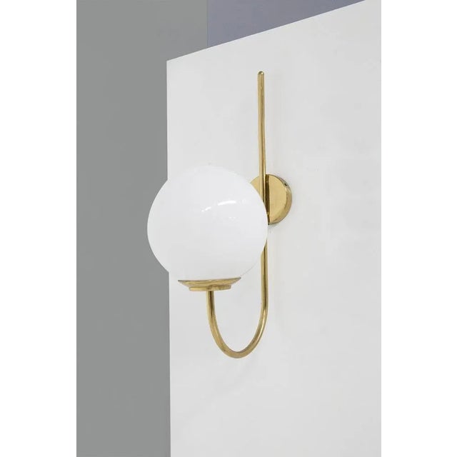 Metal Wall Lamp by Luigi Caccia Domini for Azucena, 1950s For Sale - Image 7 of 7