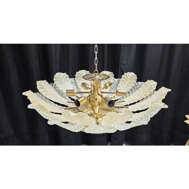 Murano Glass Ceiling Light, 1980s, in Flawless conditions. Designed 1980 to 1989 Up to 250V (Europe/UK Standard).The...