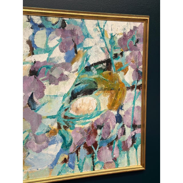 After Gunnar Alvarna, Composition, 1960s, Oil on Canvas For Sale - Image 12 of 18