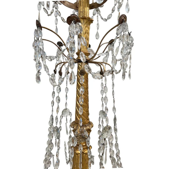 18th Century Genoa Genovese Chandelier For Sale In New Orleans - Image 6 of 8