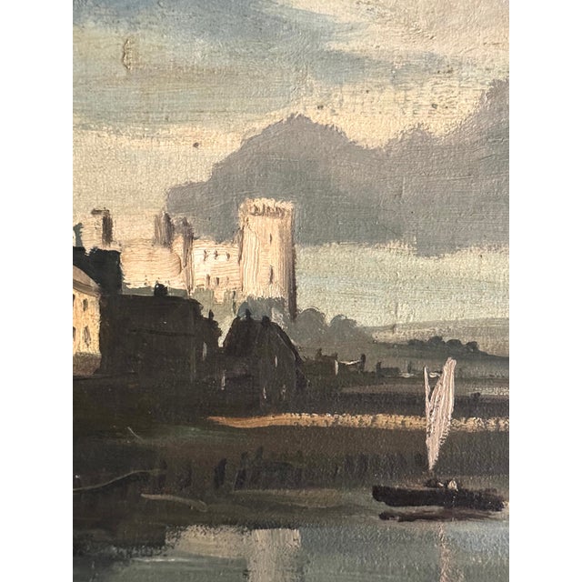 Traditional Signed Original Philip Hugh Padwick Oil on Board in Extraordinary Period Frame For Sale - Image 3 of 12