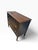 Late 19th Century Restored 19th-Century American Empire Revival 3-Drawer Chest in Carbon Black & Walnut For Sale - Image 5 of 12