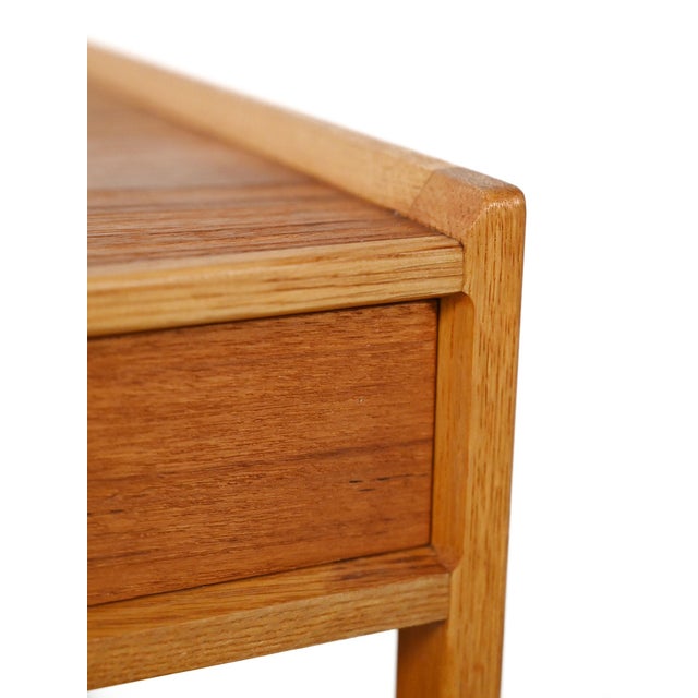 Scandinavian Teak Bedside Tables, 1960s, Set of 2 For Sale - Image 10 of 13