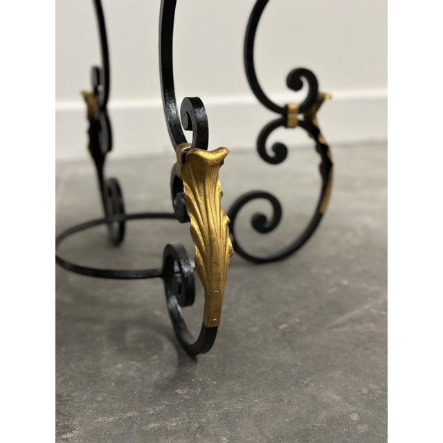 Neoclassical French Revival Coffee Table in the style of Hollywood Regency, 1970s For Sale - Image 9 of 13