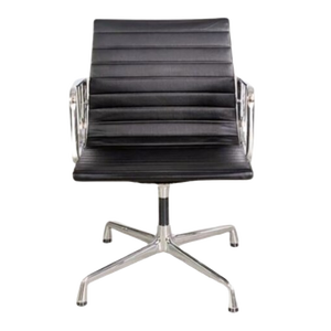 EA 108 Chair in Leather by Charles & Ray Eames for Vitra