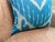 Vintage Silk Ikat Square Cushion Cover For Sale - Image 13 of 13
