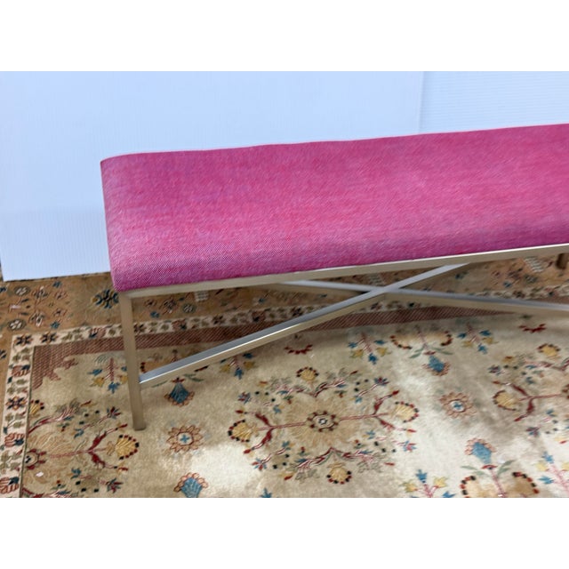 Lee Industries Bench, Berry For Sale - Image 9 of 12