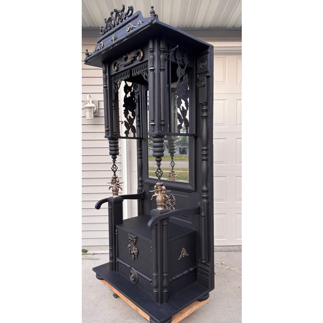 Athena is a breathtaking Renaissance Revival hall tree that commands any entryway with the power of a Greek deity.Sourced...