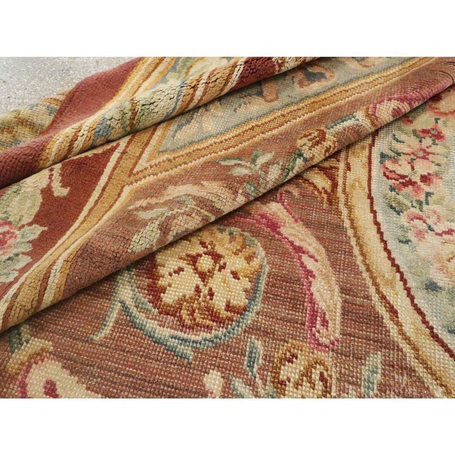 Antique French Savonnerie Rug in the Style of Louis XV For Sale - Image 10 of 10