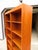 Vintage Danish Modern Teak Double Bookcase Bookshelf Mid Century Hundeved Style Display Shelf For Sale In Seattle - Image 6 of 16