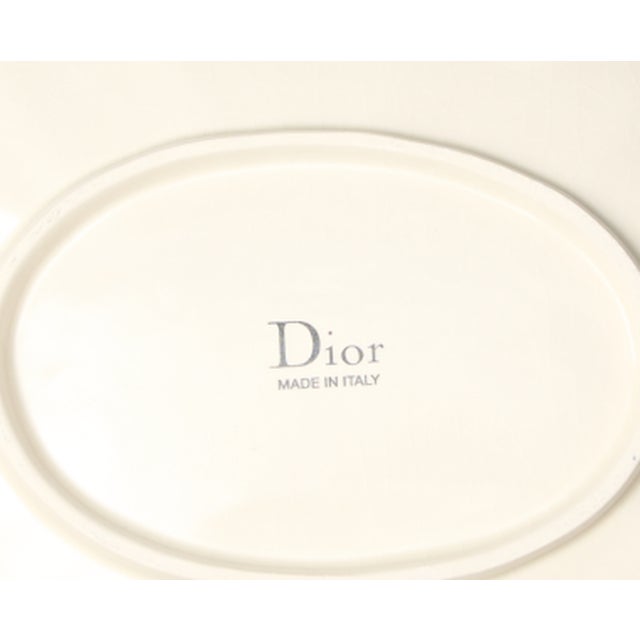 2000 - 2009 Porcelain Dishes from Christian Dior, 2000s, Set of 2 For Sale - Image 5 of 6