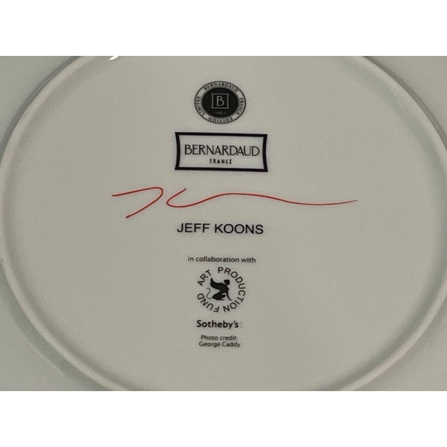 Gray Set of 4 Jeff Koons Wow (Works on Whatever) Limited Edition Plates For Sale - Image 8 of 10