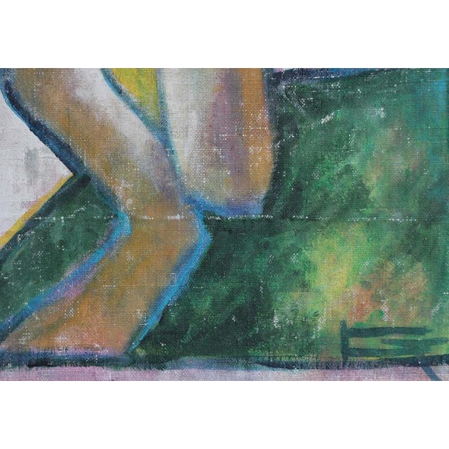 Hidden Portraits XXXVI, 1990s, Acrylic Painting on Cnavas, Framed For Sale - Image 8 of 14