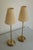 Mid-Century Modern 1950s Swedish Brass Side Lamps - a Pair For Sale - Image 3 of 14