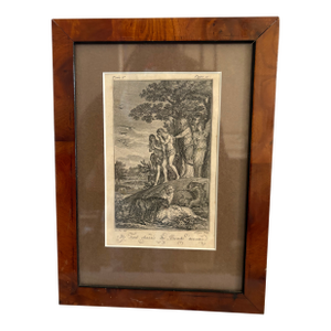 Late 18th Century Adam and Eve Expelled From Paradise