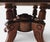 Antique Oval Burlwood Coffee Table With Marquetry Inlay and Scalloped Edge For Sale - Image 13 of 16