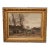 Antique German Village Original Oil Painting by Eugen Kampf For Sale
