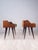 Brown Mid-Century Italian Bedside Tables with Double Glass Tops, 1950s, Set of 2 For Sale - Image 8 of 18
