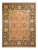 Mogul Collection Hand-Knotted Area Rug - Orange 8' 0" x 10' 6" For Sale