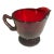 Mid-Century Ruby Red Glass Creamer For Sale