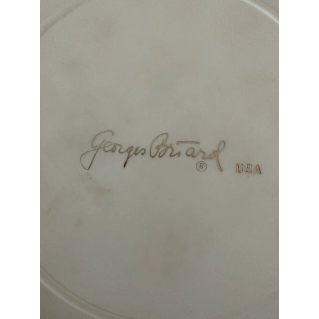 Georges Briard Bright Yellow Vinyl & Chrome Mid-Century Georges Briard Ice Bucket For Sale - Image 4 of 4