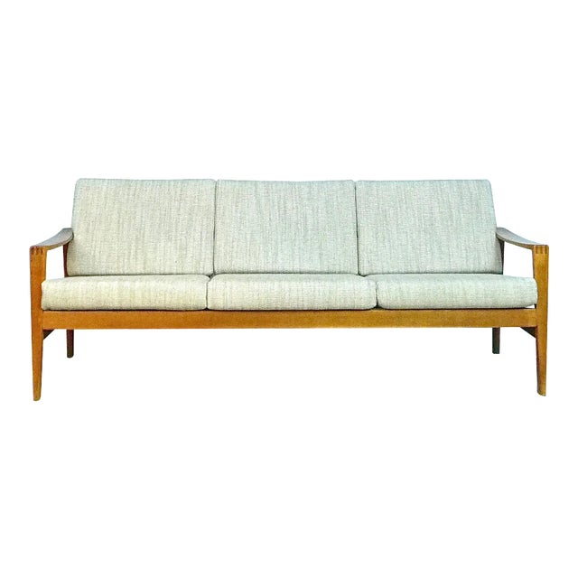 Mid-Century German 3-Seater Sofa from WK Wohnen, 1960s For Sale